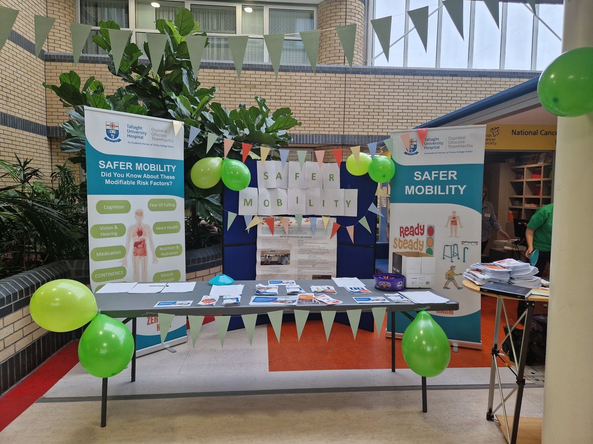 Clair Aine Noonan (@claire_aine) on Twitter photo Kicking off Safer Mobility Week here in #TUH highlighting Stength and Balance <a href="/GillianAHarte/">Gillian Harte</a> <a href="/CLDTallUniHosp/">CLDTallaghtUniHospital</a> <a href="/rachpierpoint/">Rachel Pierpoint</a> #peoplecaringforpeople Kicking off Safer Mobility Week here in #TUH highlighting Stength and Balance <a href="/GillianAHarte/">Gillian Harte</a> <a href="/CLDTallUniHosp/">CLDTallaghtUniHospital</a> <a href="/rachpierpoint/">Rachel Pierpoint</a> #peoplecaringforpeople
