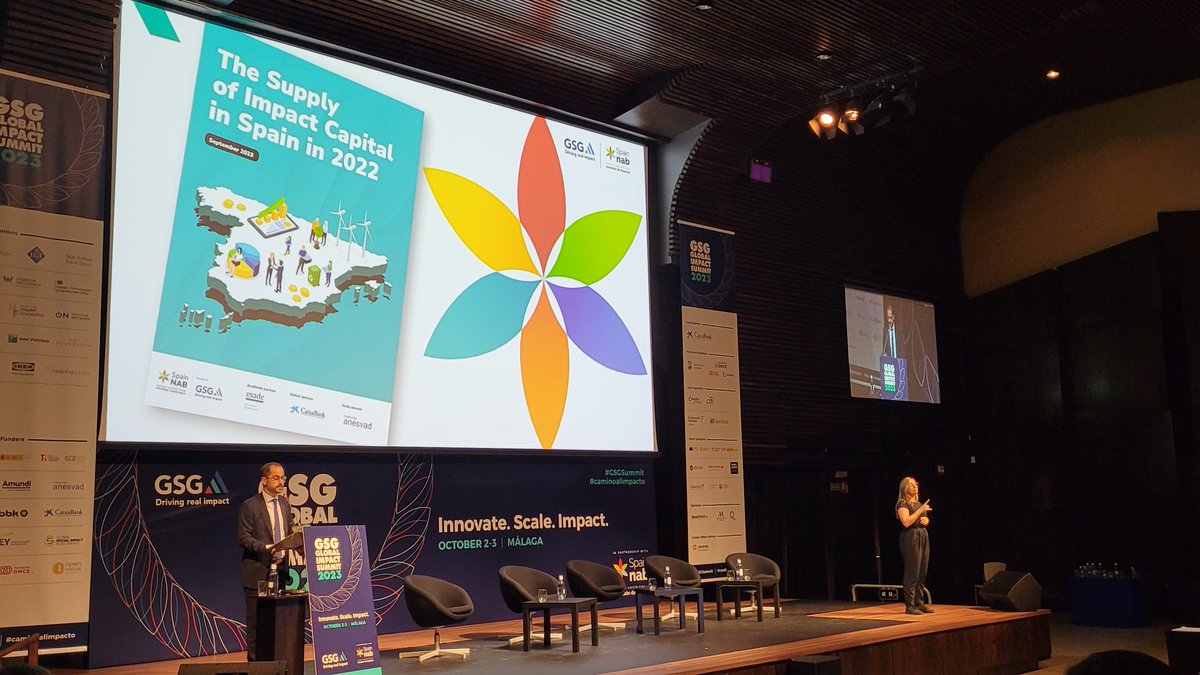 EsadeSocImp's tweet image. Jose Luis Ruiz de Munain, Managing Director of @SpainNAB, presented the report The Supply of Impact Capital in Spain, which ECSI supported over the past year.

#CaminoalImpacto #GSGSummit