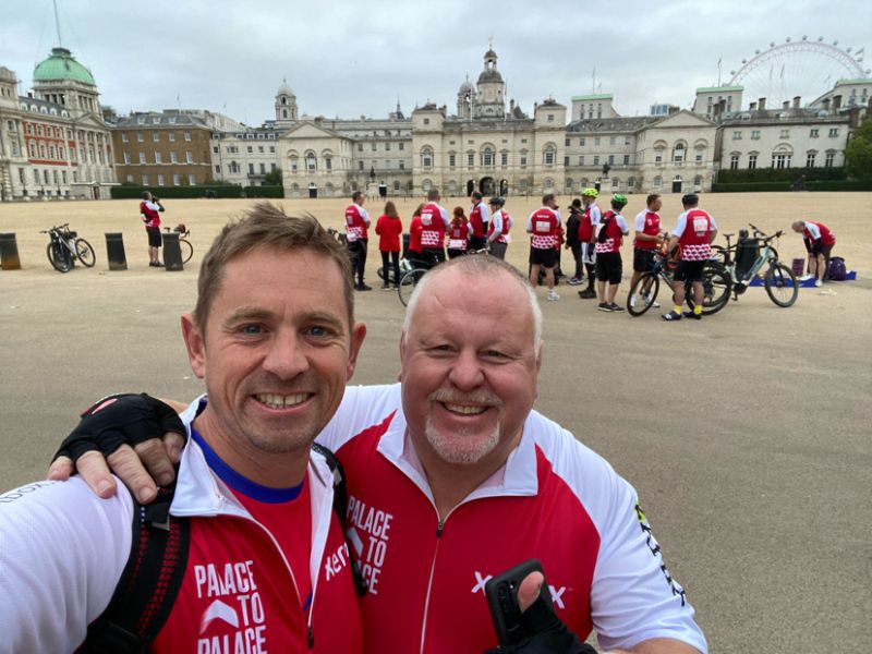 🎉🚴‍♂️ Huge congratulations to Team Xerox for completing the Palace to Palace cycle challenge, all in aid of The Prince's Trust! 

Your hard work and determination have not only created personal success but also added to the shared joy of the event. 🌟👏 #PalaceToPalace #TeamXerox