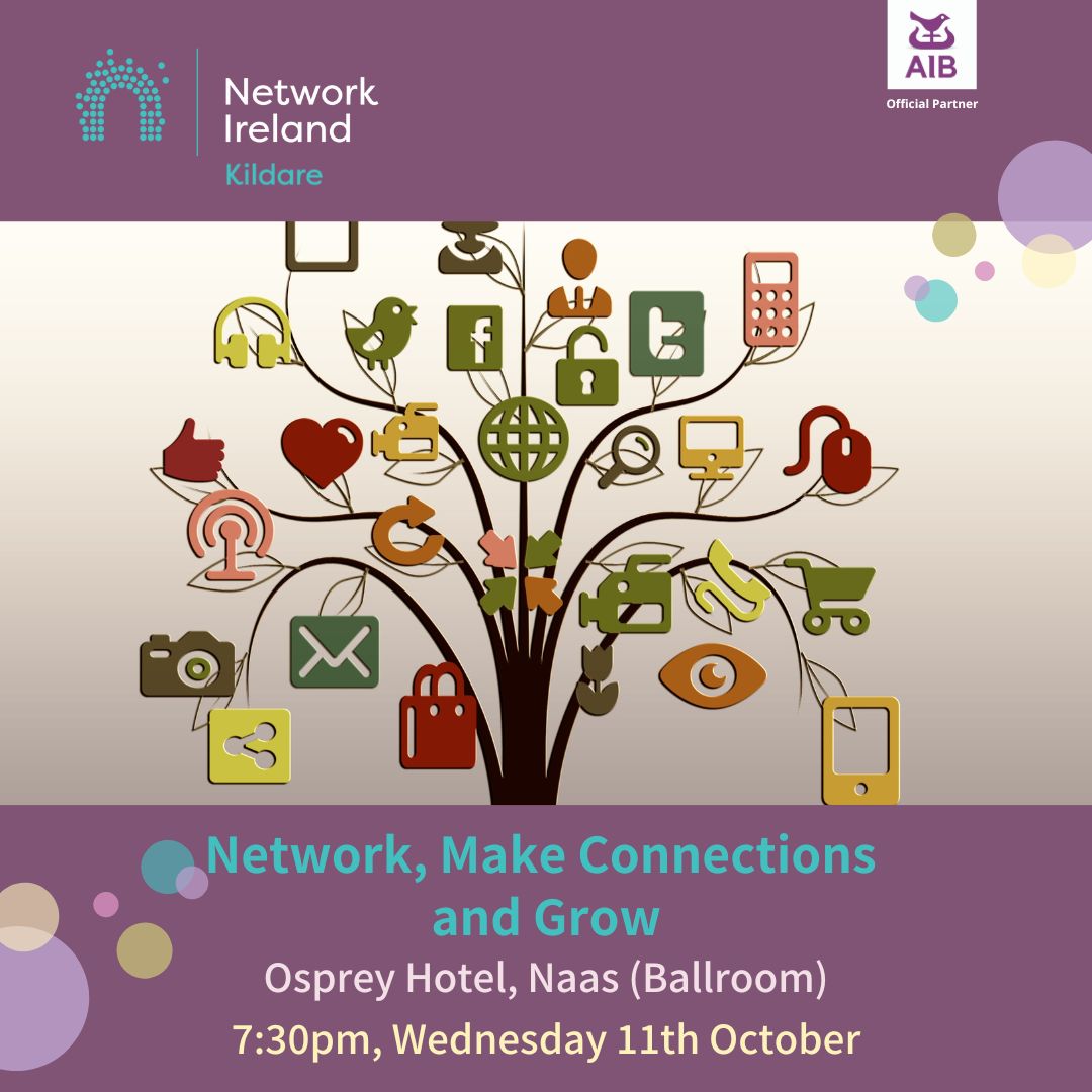 Network Kildare (@networkkildare) on Twitter photo We invite members and guests to an evening of networking at <a href="/ospreyhotel/">Osprey Hotel</a>. The night includes interactive networking and 30 seconds at the mic. You are guaranteed to make new connections, build confidence and learn something new.
networkireland.ie/events/EventDe… We invite members and guests to an evening of networking at <a href="/ospreyhotel/">Osprey Hotel</a>. The night includes interactive networking and 30 seconds at the mic. You are guaranteed to make new connections, build confidence and learn something new.
networkireland.ie/events/EventDe…