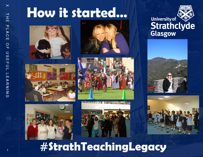 StrathEDU's tweet photo. We are getting closer to #WorldTeacherDay! Today's #StrathTeachingLegacy features our new and brilliant BAPE Course Leader, Jackie Marshall @Jackie8Marshall. Read more here... https://t.co/X3lOkL0jEb