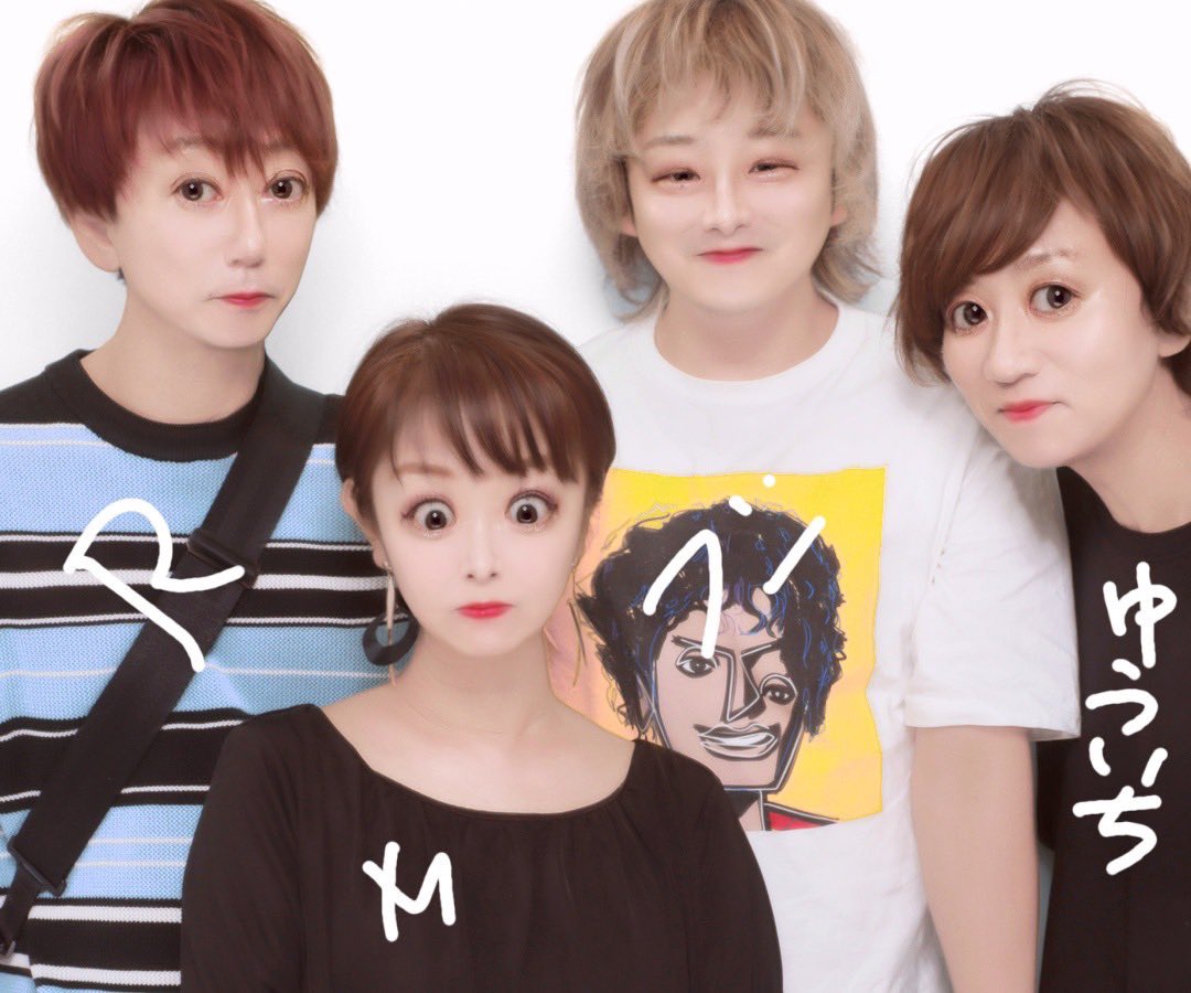 zono_drums's tweet photo. 今日のメンバーでプリクラ‼️
#坂本竜太
#外薗雄一
#太田美香
#ハナブサユウキ 
#名古屋 
#東海スラップ研究会 https://t.co/r6lMyOd5zv