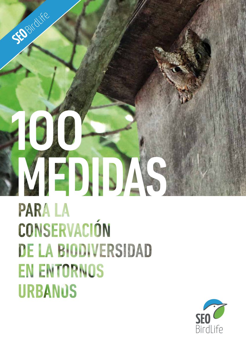SEO_BirdLife's tweet photo. En el #DíaMundialDelHábitat y siguiendo el tema que destaca @ONU_es, recordamos la importancia que tiene la biodiversidad en pueblos y ciudades con nuestro manual:
"1⃣0⃣0⃣ medidas para la conservación en entornos urbanos". 🦉
🔗https://t.co/FCoB7s2ziA
#BiodiversidadUrbana https://t.co/9cdGpOYpFm