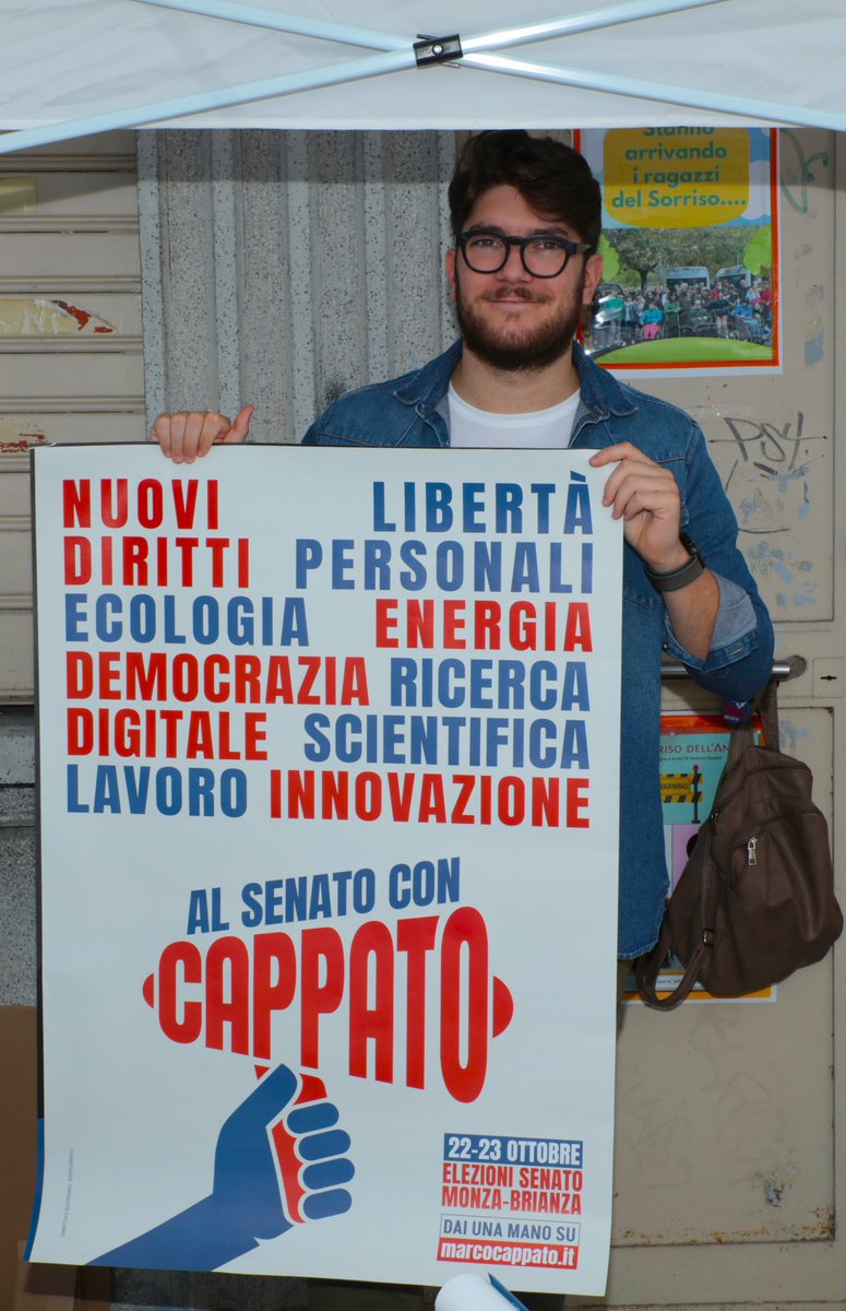Piccolo recap dei tavoli, un grande grazie va a tutti i nostri attivisti che si spendono ogni giorno per diffondere l’idea dell’Italia che ci immaginiamo e che vorremmo!

📣Vuoi diventare parte della nostra squadra? Iscriviti qui: 
sostieni.marcocappato.it/attivati

#concappato