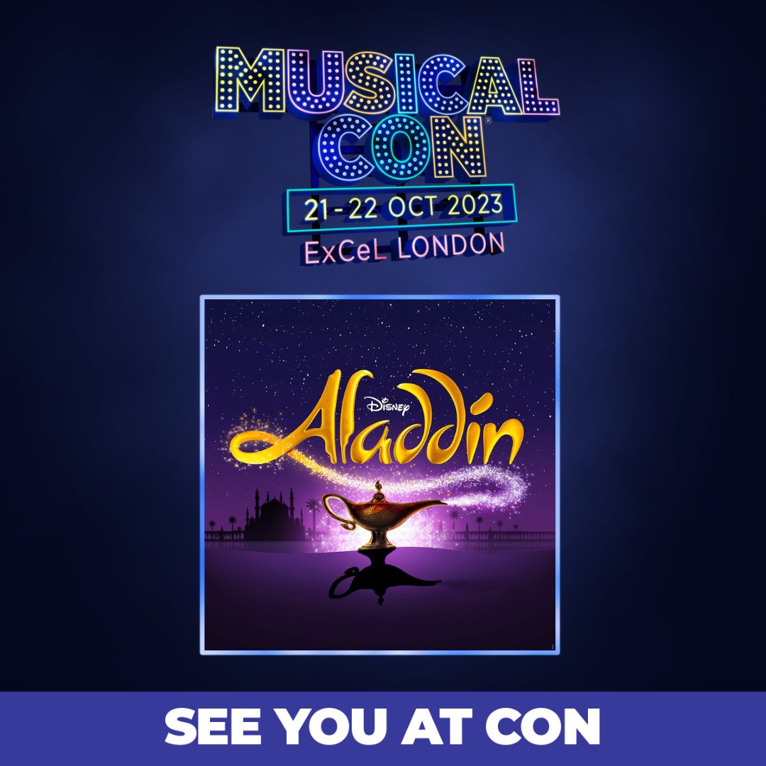 Musical Con is just 3 weeks away! 

ExCeL London, October 21-22. 

Book your tickets now at musicalcon.co.uk and we'll #SeeYouAtCon