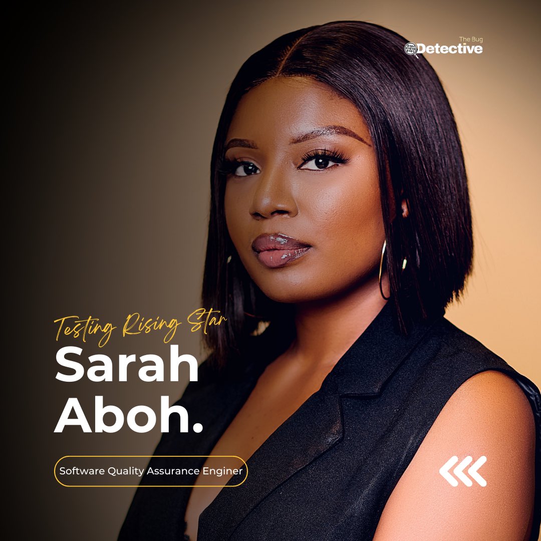 Thebugdetctive's tweet image. How @SaRafIkk , our Software Testing Rising Star of the Month, embarked on a journey to discover a career path that went beyond the confines of her degree, ultimately leading her to the world of Software Testing.

#thebugdetective #softwaretesting #testingcareer #softwaretester