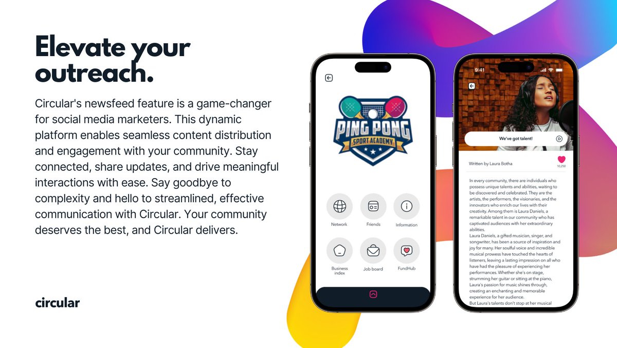 circular_app_'s tweet image. Engage your community effortlessly, deliver real-time updates, and stay ahead in the digital landscape. Streamline your communication with Circular.  #DigitalMarketing #CommunityEngagement #CircularNewsfee