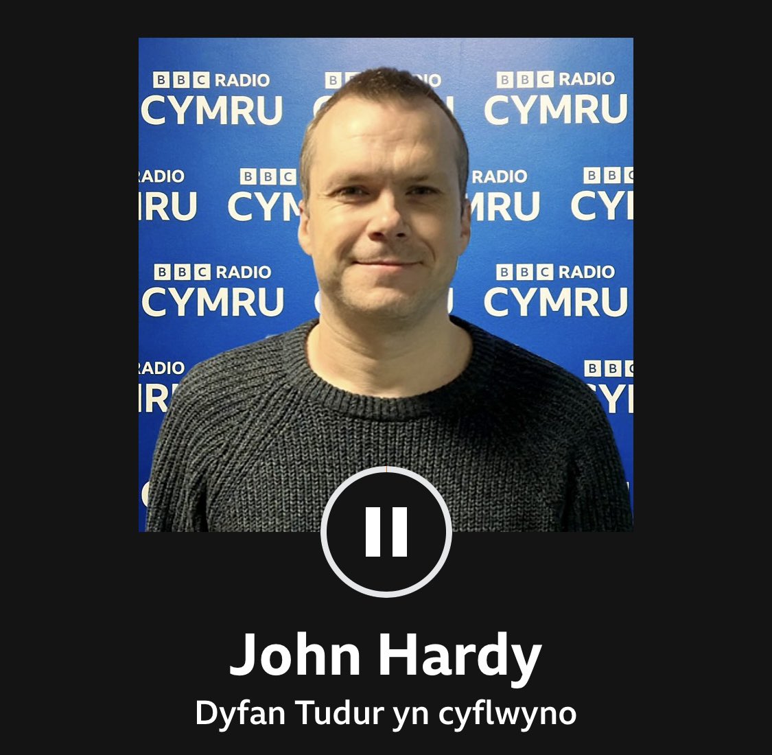 Hyfryd iawn iawn cael Dyfan yn ôl ar y tonfeddi ben bora ‘ma @BBCRadioCymru !