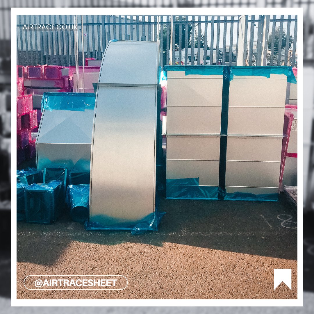 airtrace_sheet's tweet image. 🛠 Our fabricators have been #busy #constructing new ducts and #steel #fabrications. The freshly made ductwork is now #shining in our yard.
We specialize in fabricating sheet metal and #ductwork for the #HVAC  industry, manufacturing to the #highest DW144 #standards.