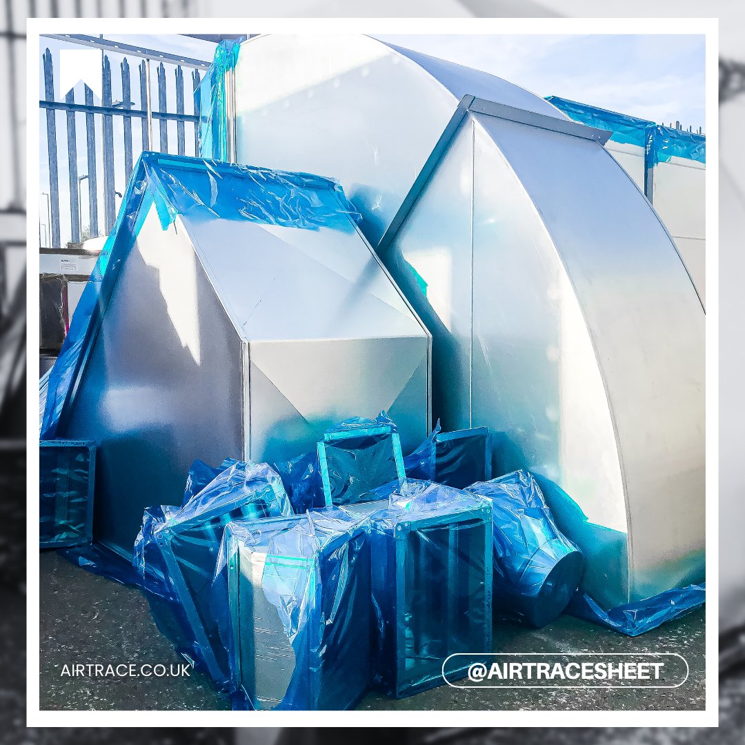 airtrace_sheet's tweet image. 🛠 Our fabricators have been #busy #constructing new ducts and #steel #fabrications. The freshly made ductwork is now #shining in our yard.
We specialize in fabricating sheet metal and #ductwork for the #HVAC  industry, manufacturing to the #highest DW144 #standards.