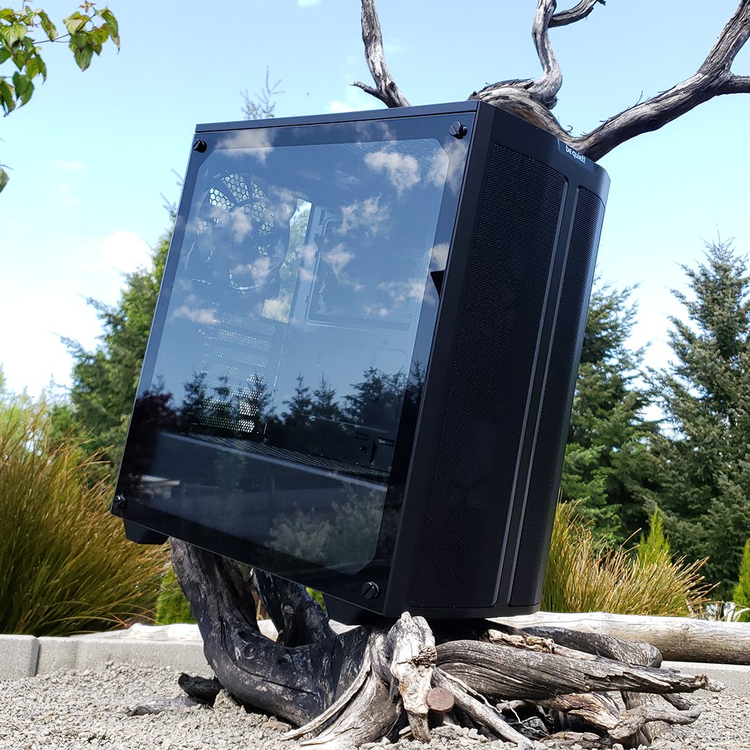 bequietofficial's tweet photo. We're looking at a wild Pure Base 500DX perched gracefully on a branch in wild Techtopia. This species is renowned for its high cooling prowess and unyielding quest for high airflow.

This rare shot was captured by @EnviousMods 😁 
 
#TechTopia #bequiet #PureBase500DX #nature https://t.co/5MUI3uj4fp