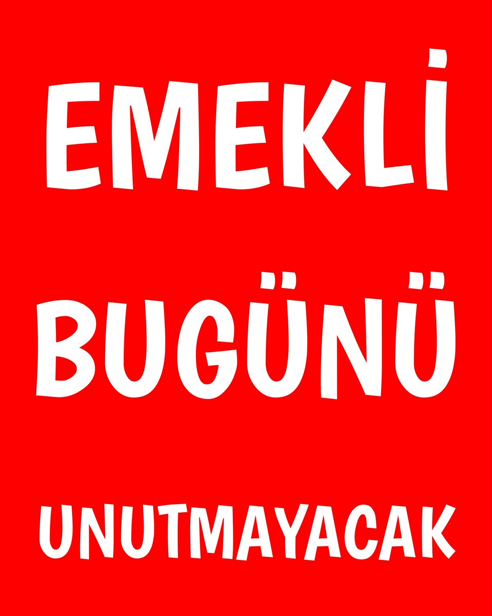 EYTLEVENTATACA1's tweet photo. Nerede bu EMEKLİLER
Bu kadar mı emekli nin tepkisi 
Emeklinin bu tepkisi büyük olacaksa 
Bu tag 1 numara olmalı
1 numara 
YÜKLENİN ARKADAŞLAR 
#EmeklininTepkisiBüyük https://t.co/CmagBVKN1X