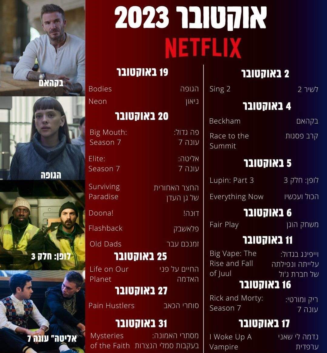 Netflix Israel tweet media