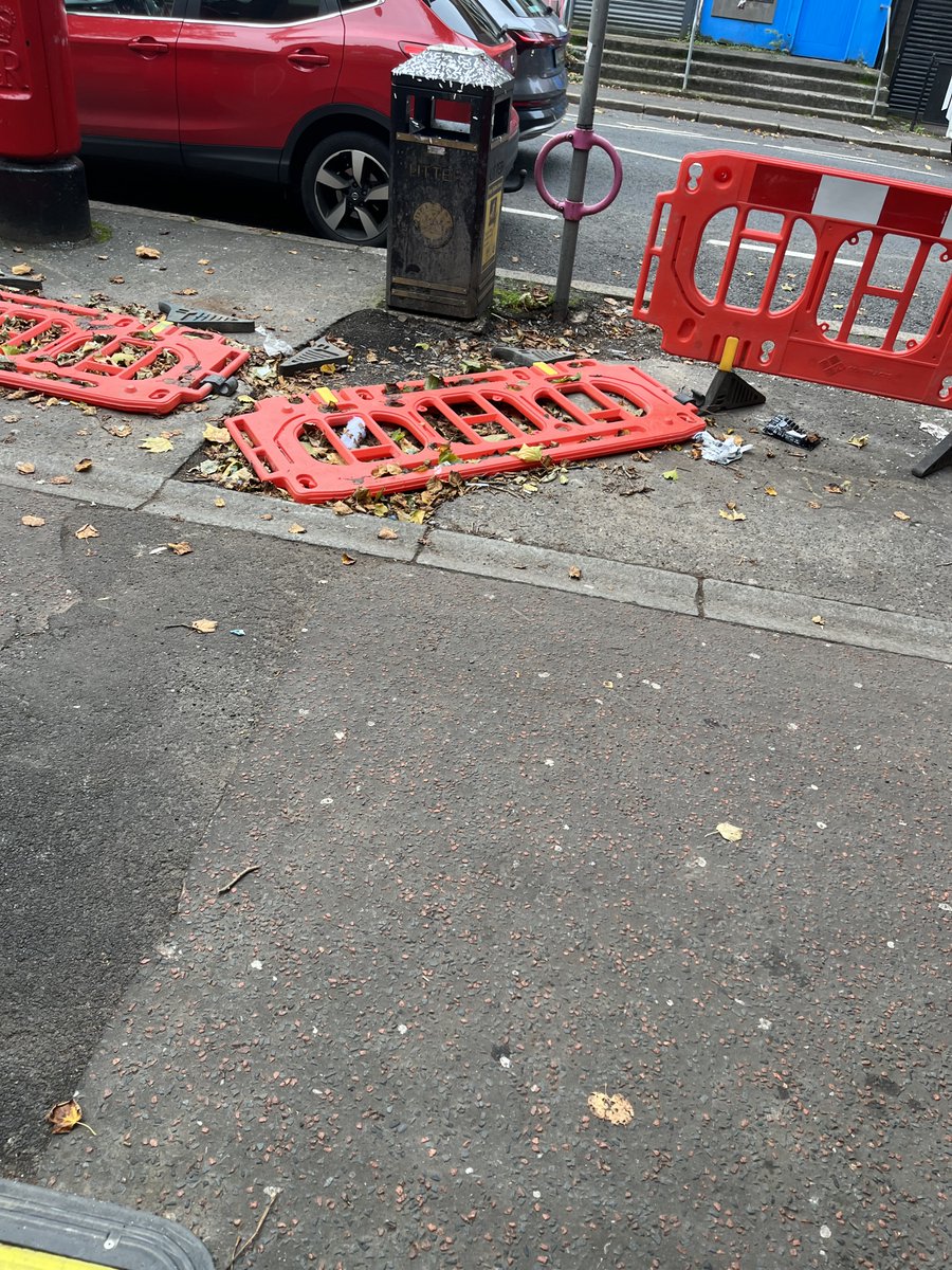 gottosports's tweet photo. @NIElectricity When is the work on Stranmillis Road going to be finished?, has been left like this for over 2 weeks now, Eyesore and a Hazard outside our shop https://t.co/gpuRjaJGXn