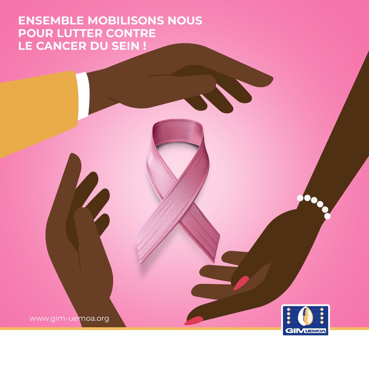 gimuemoa's tweet photo. 🌸 Ensemble, mobilisons nous pour lutter contre le cancer du sein ! 🌸

GIM-UEMOA sensibilise les femmes sur l’importance du dépistage.

#OctobreRose
#Sensibilisation
#CancerDuSein
#GIMUEMOA https://t.co/cjZRiUAy0S