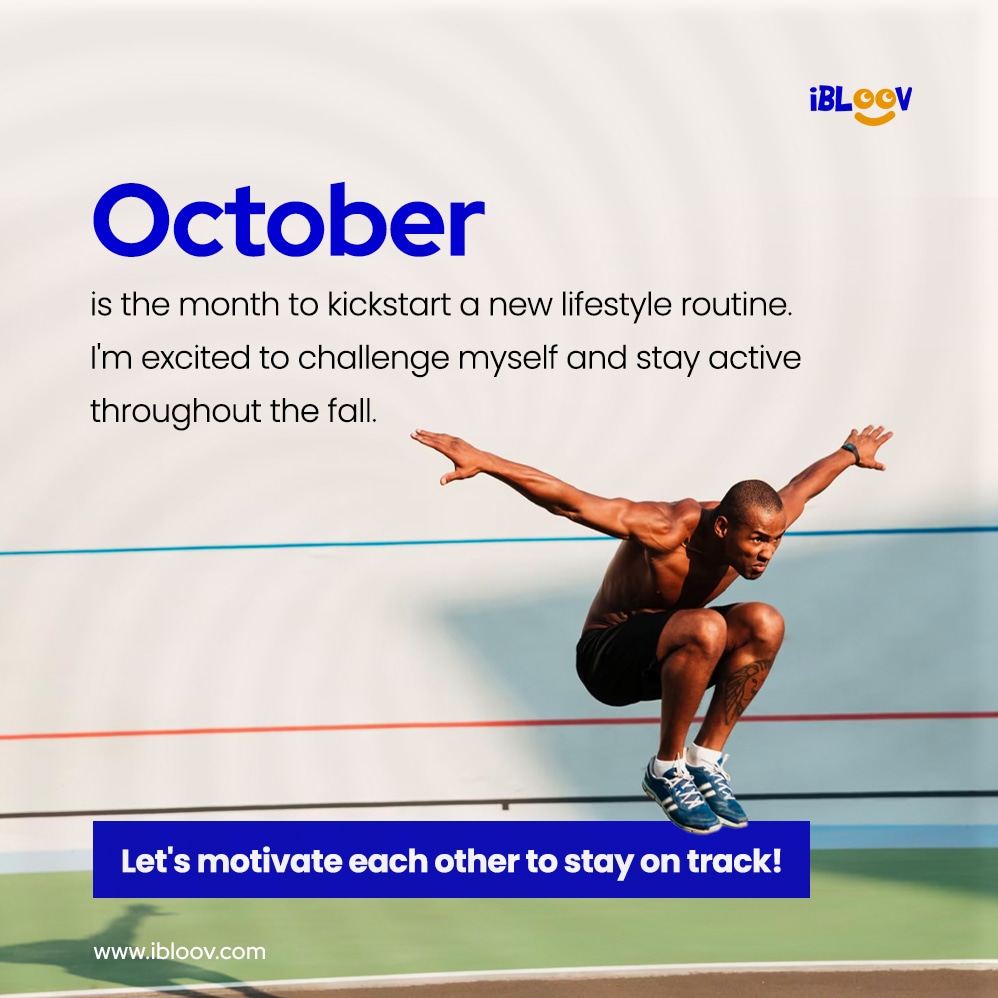 ibloov_official's tweet photo. October has arrived, and with it comes a fresh opportunity to kickstart a new lifestyle routine! π Be super excited to challenge yourself and stay active throughout this beautiful season.
#OctoberFitness #FallGoals #MotivationMonday https://t.co/1OJ9a9mh7p