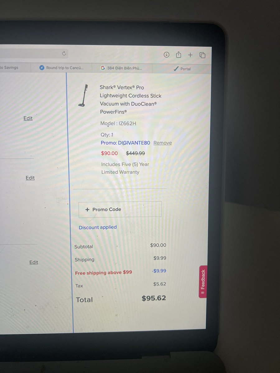 JennsPhamous's tweet photo. @vSizzyy @xTopShotx102 @LordOfSavings @Ninja21Silent My total changed after i checked out. I don’t think the code works anymore. https://t.co/ml7xQQIrfK