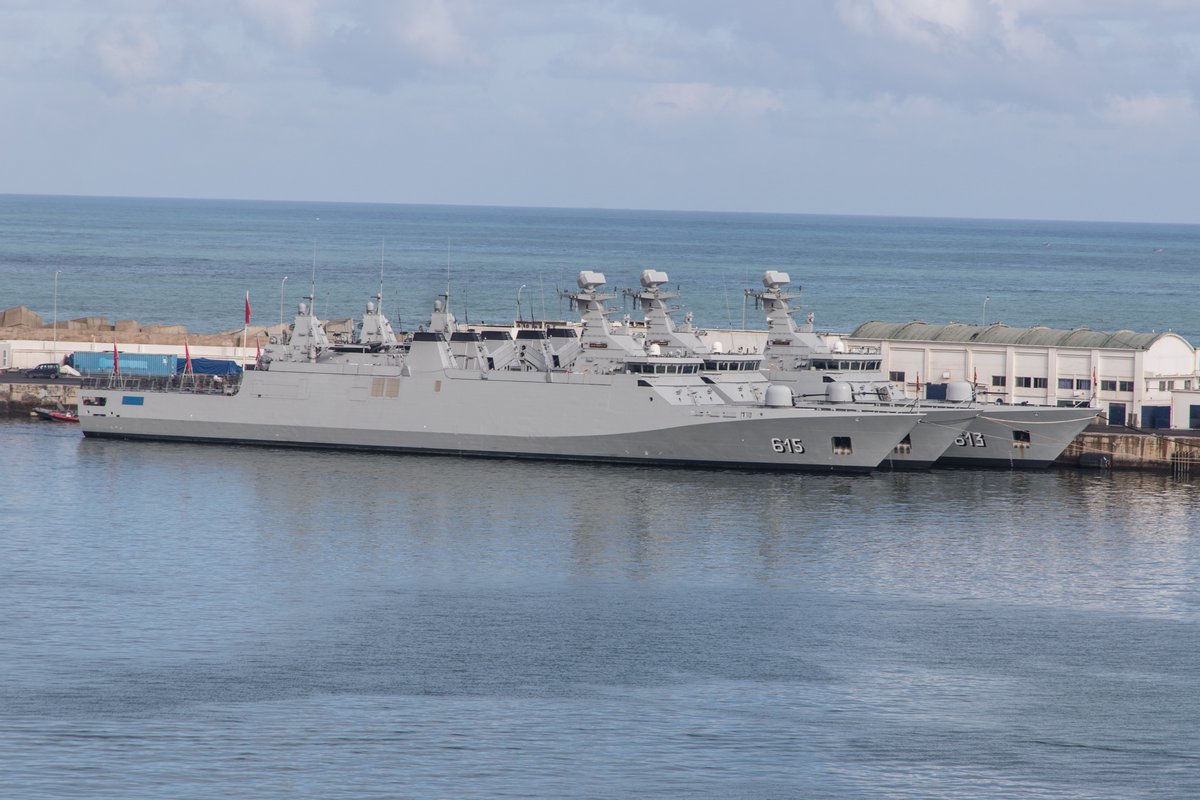 #FARMAROC #RoyalMoroccanNavy #RMN 

📍Casablanca ,Royal Moroccan Navy Sigma class frigates