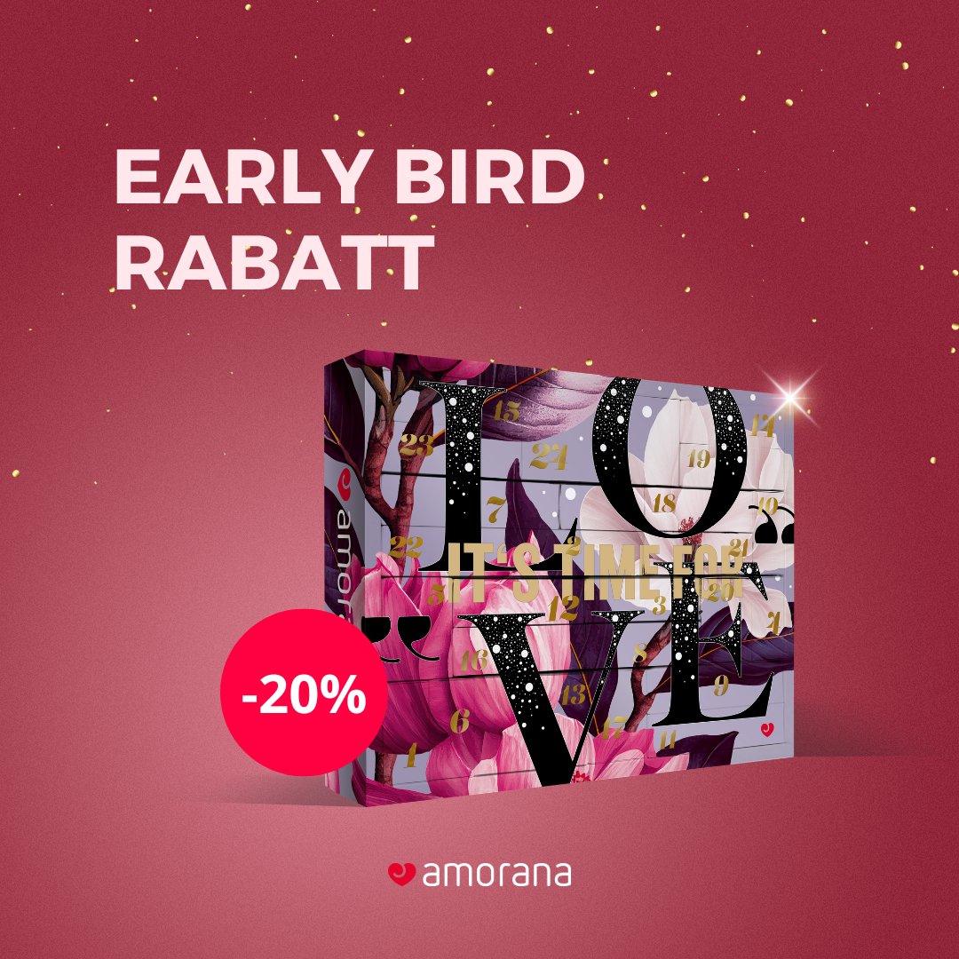 Profitiere vom exklusiven Early Bird Rabatt und erhalte 20% Rabatt auf alle drei Adventskalender-Modelle 🤩 #amorana #adventskalender #xmas2023 #weihnachten #premiumkalender

amorana.ch/de/amorana-adv…