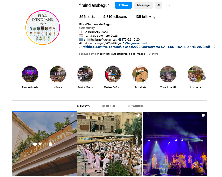 😍El vídeo oficial del resum de la XVIII edició de la Fira Indians de #Begur!
▶ instagram.com/p/Cx5A07BtIYu/

☝️Recorda: Pots seguir els comptes oficials de la Fira a:
🔹Facebook: facebook.com/FiraIndiansBeg…
🔹Instagram: instagram.com/firaindiansbeg…

#ABegurCultura #FiraIndiansBegur