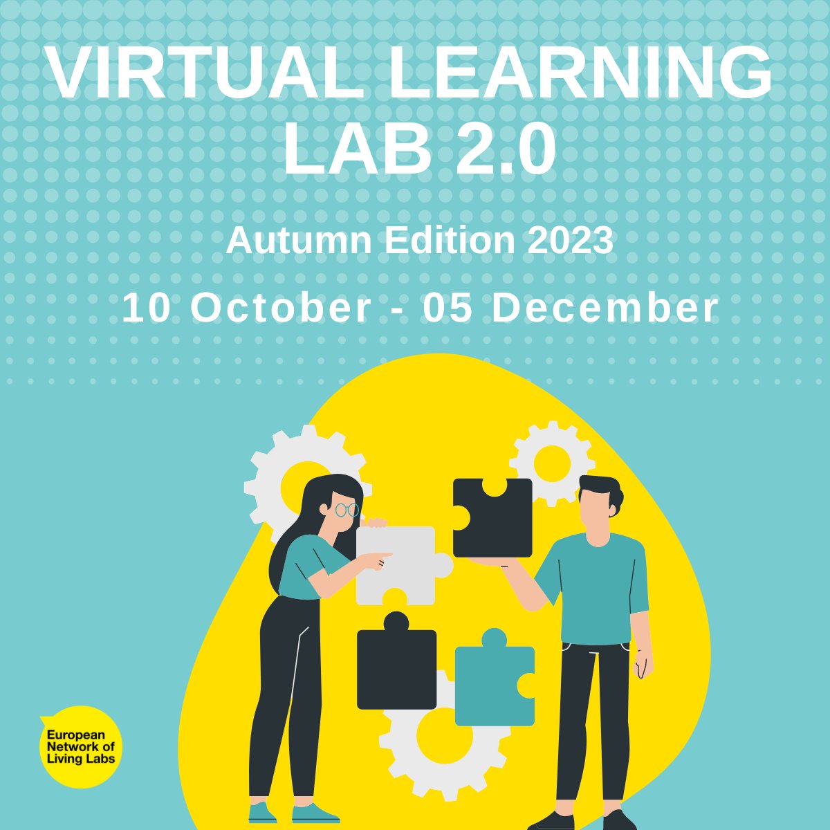 🚀#LivingLabs are crucial tools to enhance open innovation in all different fields.

Learn more on their role and potential through the experience of our trainers, joining <a href="/openlivinglabs/">ENoLL</a>  Virtual Learning Lab 23 – Autumn edition!

🎯Book your spot now: bit.ly/3INIxqP