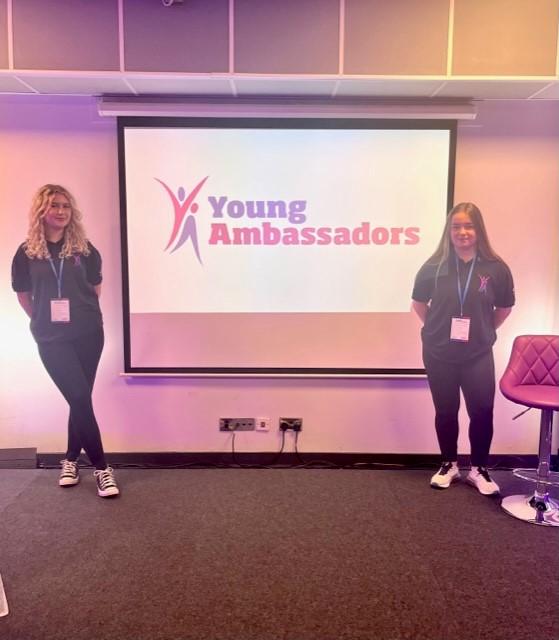 On Friday, we had two pupils from <a href="/Lochsideaca/">Lochside Academy</a> complete their Young Ambassador Training at Pittodrie Stadium. Well done to our two girls for taking part and looking forward to seeing their impact on sport in school! 
#YAScotland <a href="/sportscotland/">sportscotland</a>