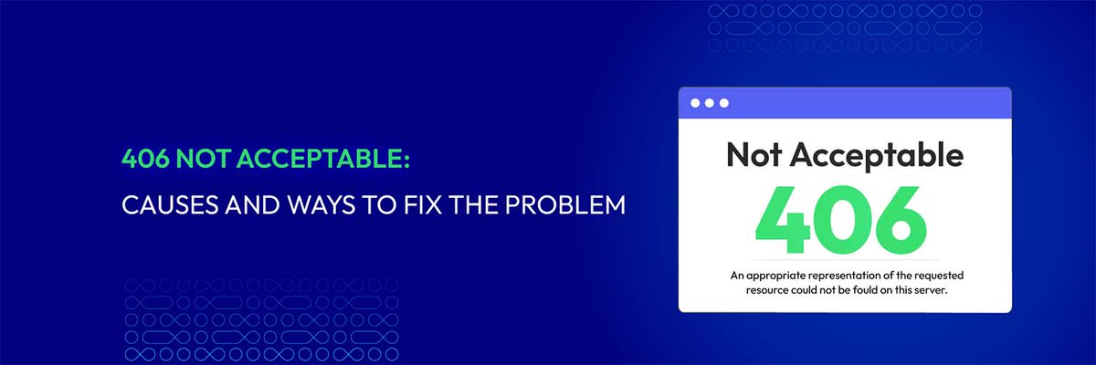 mageplaza's tweet image. Ready to tackle the '406 Not Acceptable' challenge? 🤨
This post is your secret weapon to decode and conquer this enigmatic HTTP error! 🚀
Don't let 'Not Acceptable' hold you back: bit.ly/3RCrTQd 💡
#WebDevelopment #HTTPError #Troubleshooting