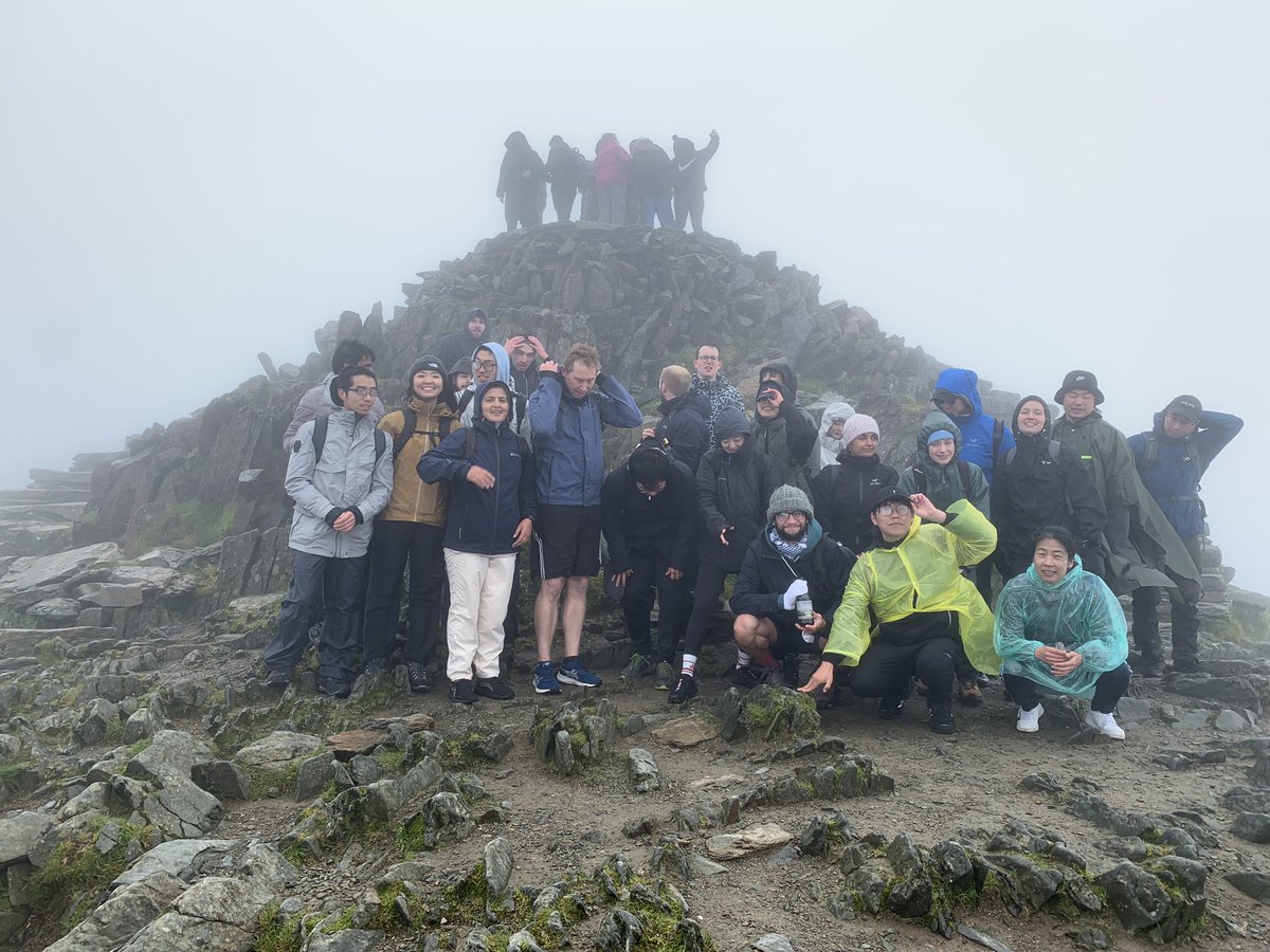 StranksLab's tweet photo. We enjoyed our group retreat to Snowdonia last week - including hiking up beautiful Snowdon and water sports on the lake! @cebcambridge https://t.co/QJ6HhllwWV