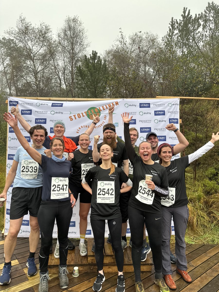 Fantastic team effort from Team GOV during the Stoltzekleiven run on Saturday! ⛰️🏃‍♂️🏃‍♀️🏃
