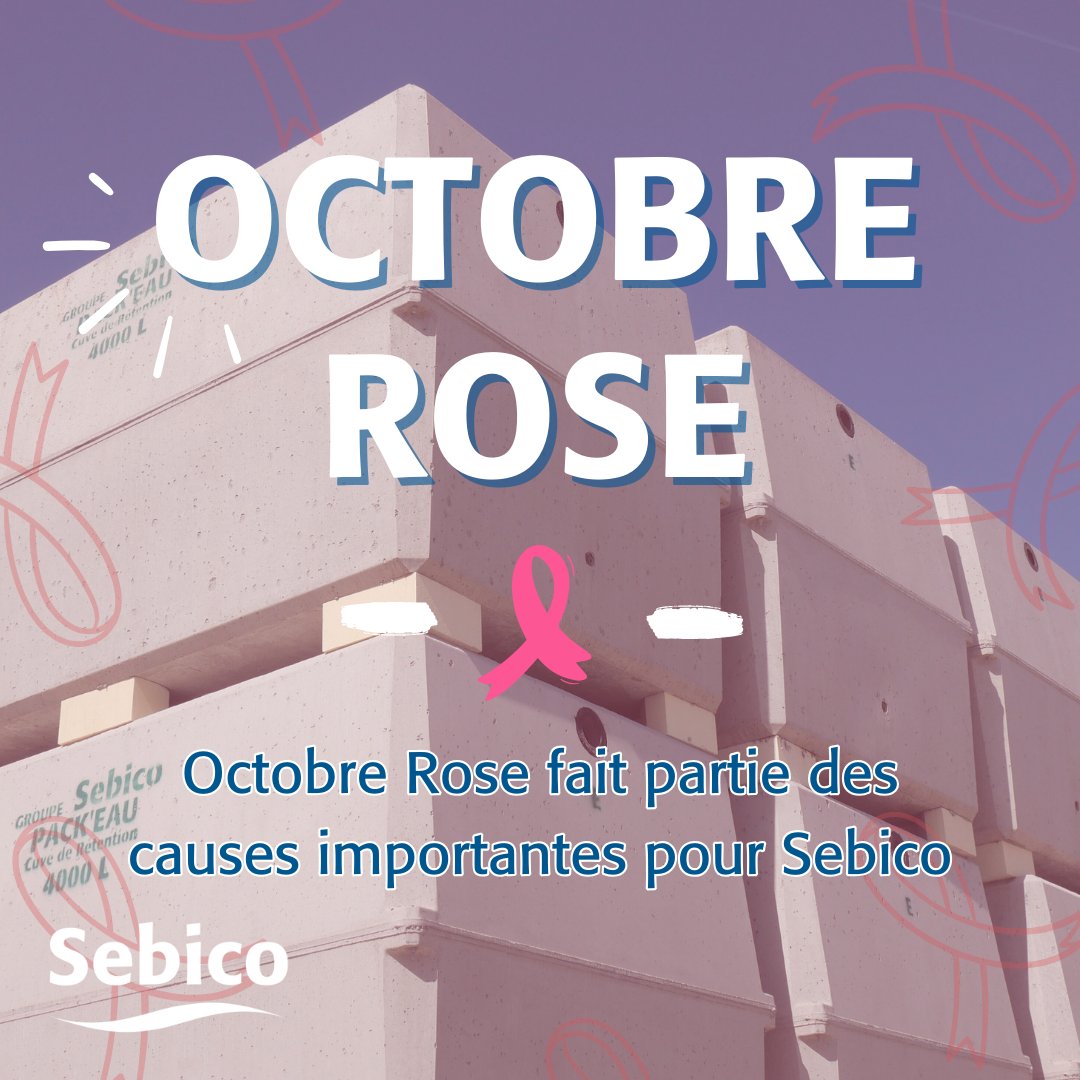 🎀 En octobre, nous soutenons la lutte contre le cancer du sein. Rejoignez-nous, en utilisant #OctobreRoseSebico pour montrer votre soutien. 
Restez connecté afin de voir nos collaborateurs montrer leur soutien !

 #SoutienAuCancerDuSein #OctobreRose2023 #RubanRose