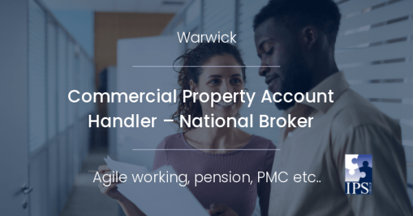 FancourtMark's tweet photo. New opportunity! Commercial Property Account Handler – National Broker - #Warwick. https://t.co/LhUMJ5UYtF https://t.co/KKYbnN4fRP