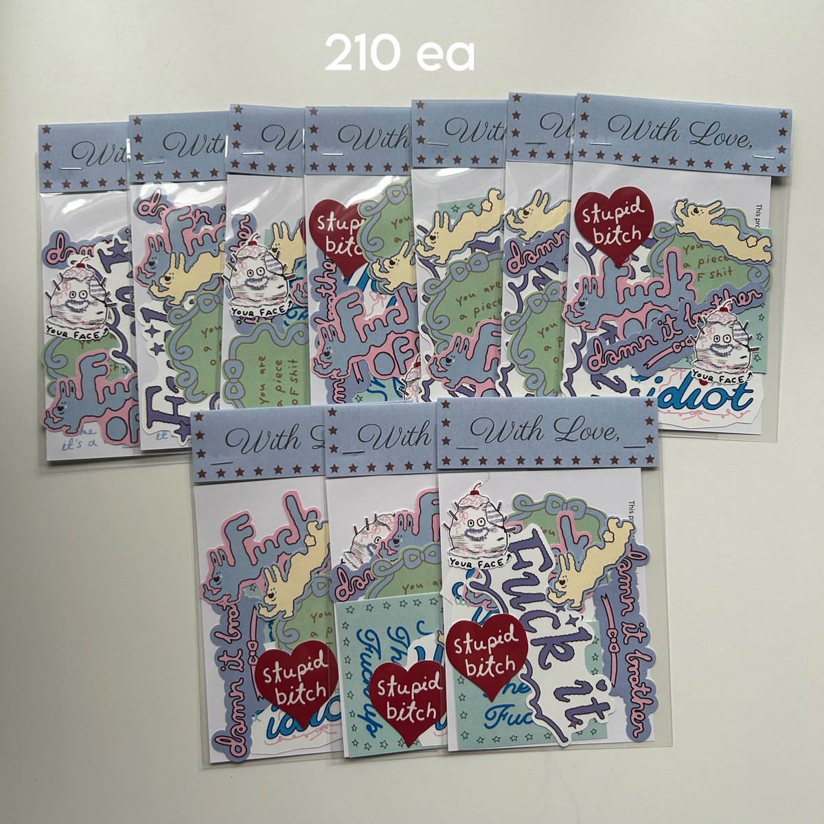 atleastivegotu's tweet photo. wts lfb ph / #bluonhand
assorted stationery from cn, thai, and kr.
fishcake items - 120-280
forlornstory: with love, sticker pack - 210 ea
a bubble crush: a7 metallic heart binder
reply mine + qty+ pic/item name to claim βοΈ
π€ https://t.co/WvaNX2UmET