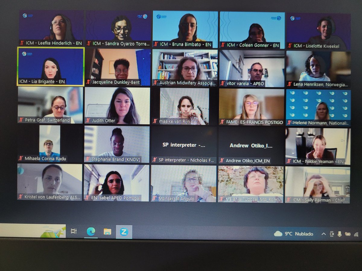 Thrilled to participate in the ICM European regional meeting with Lia Brigante ICM Board Member, Andrew Otiko ICM Treasurer, ICM HO team and colleagues #midwives
❤️ <a href="/world_midwives/">International Confederation of Midwives</a> <a href="/lia_bri/">Lia Brigante</a>