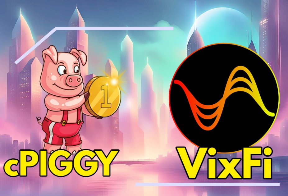 cpiggytoken's tweet photo. Hello community🤗! 

So the day has come, starting today our cPIGGY token has a new name: VixFi !  🎉🎊

In the coming days also our new website will be launched and we will be changing cPIGGY 🐷 to our new logo on our social media and partner platforms.

Now it's time to keep building our project! 💪

Thank you very much for your votes and support! ❤️

#Cardano #CardanoCommunity #cPIGGY #VixFi