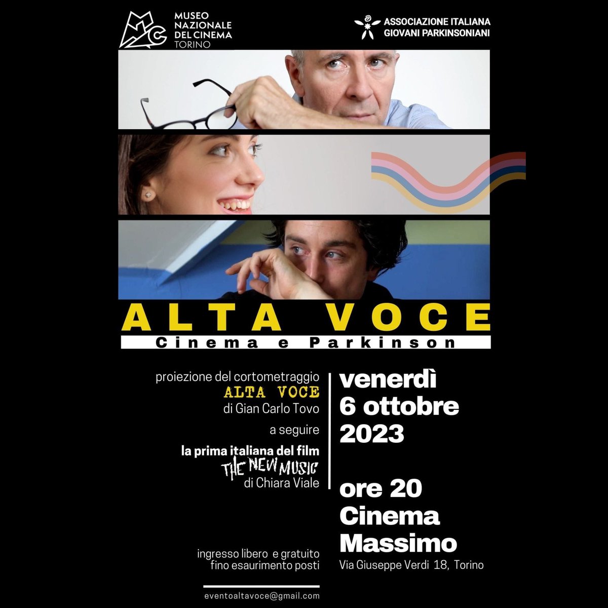 thenewmusicfilm's tweet photo. This Friday we will be having our Italian Premiere at the Cinema Massimo along with Alta Voce by Giancarlo Tovo 🤩🤩

#irishfilm https://t.co/L7B5c0WC88