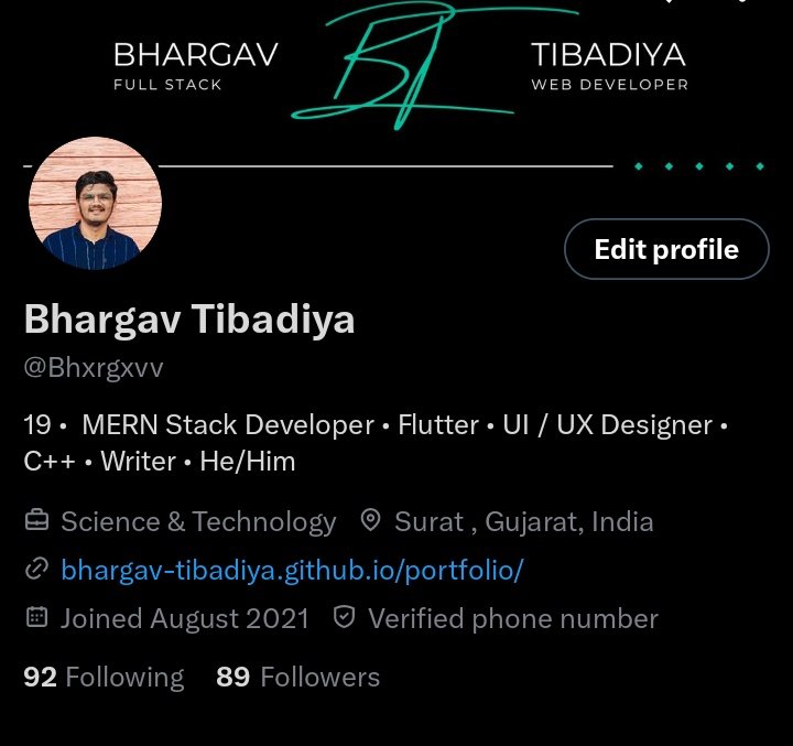 I'm on a quest to reach 100 followers, and I'd love your support. Let's grow together! 

Let's connect #DEVCommunity.

 #100Followers #TwitterCommunity #FollowMeNow #letsconnect