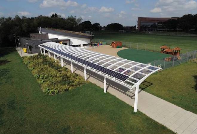 ExternalWorks's tweet image. Cantilever #walkway and street furniture manufactured by @BroxapLtd for new college campus ow.ly/3jqi50PQIwm