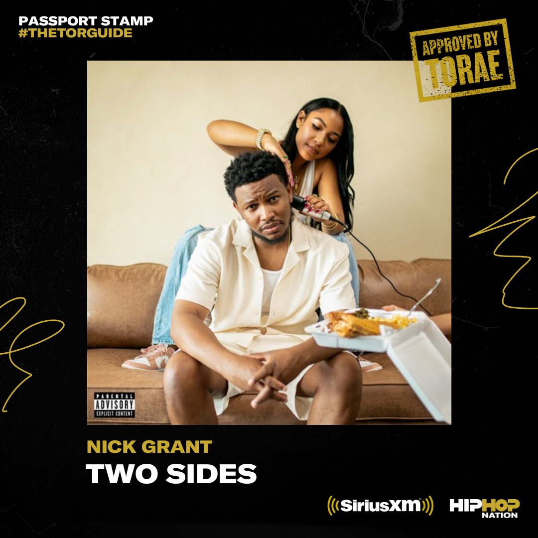 HipHopNation's tweet photo. Nick Grant is back with dope music 🔥 Check out his new single "2 Sides," approved by #TheTorGuide @torae🤩 Get your daily dose of hip hop from 6am-12pm ET, M-F! #NewMusicFriday 🎶 https://t.co/VNNA2T3b6o