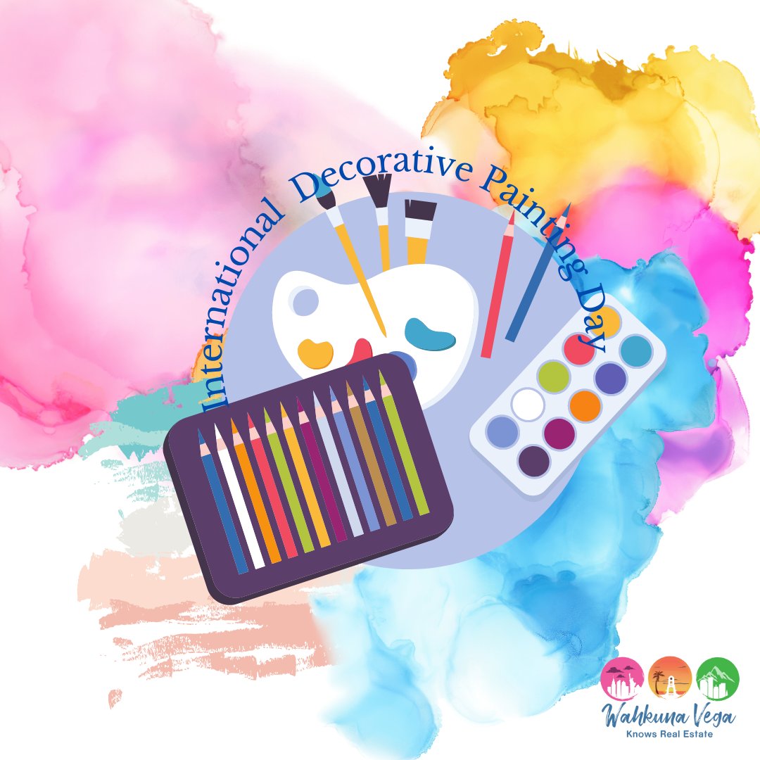 Happy International Decorative Painting Day! Let's paint the town with creativity and imagination! 🎨

#DecorativePaintingDay #ArtfulExpressions #PaintedWonders #CreativeArtistry #EnchantingSpaces #ArtisticInspiration #HouseHunting  #Realtor #WiliamRaveis #Wahkunaknowsrealestate