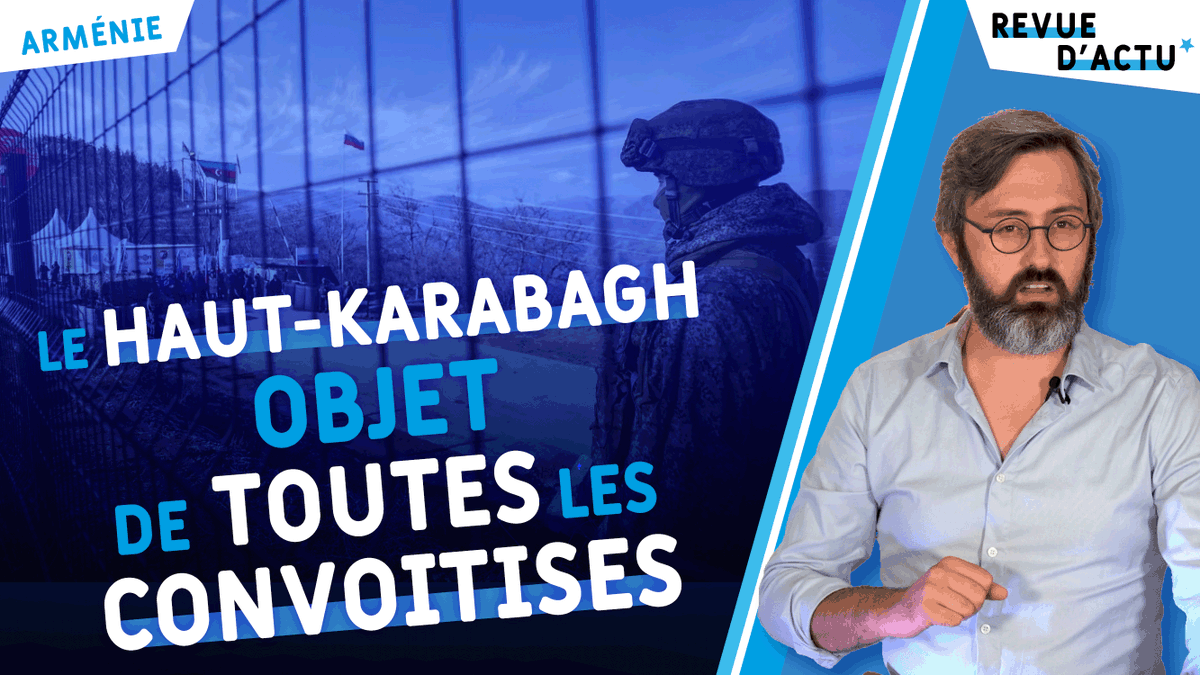 Journal_LeTA's tweet photo. 🇦🇲 Conflit entre l'Azerbaïdjan et l'Arménie: un peuple sacrifié à l'impérialisme ?
Cette semaine sur notre chaîne YT l'Actu du TA:
📺 https://t.co/dfIQvj1Dm4 https://t.co/emo4itJ0dd