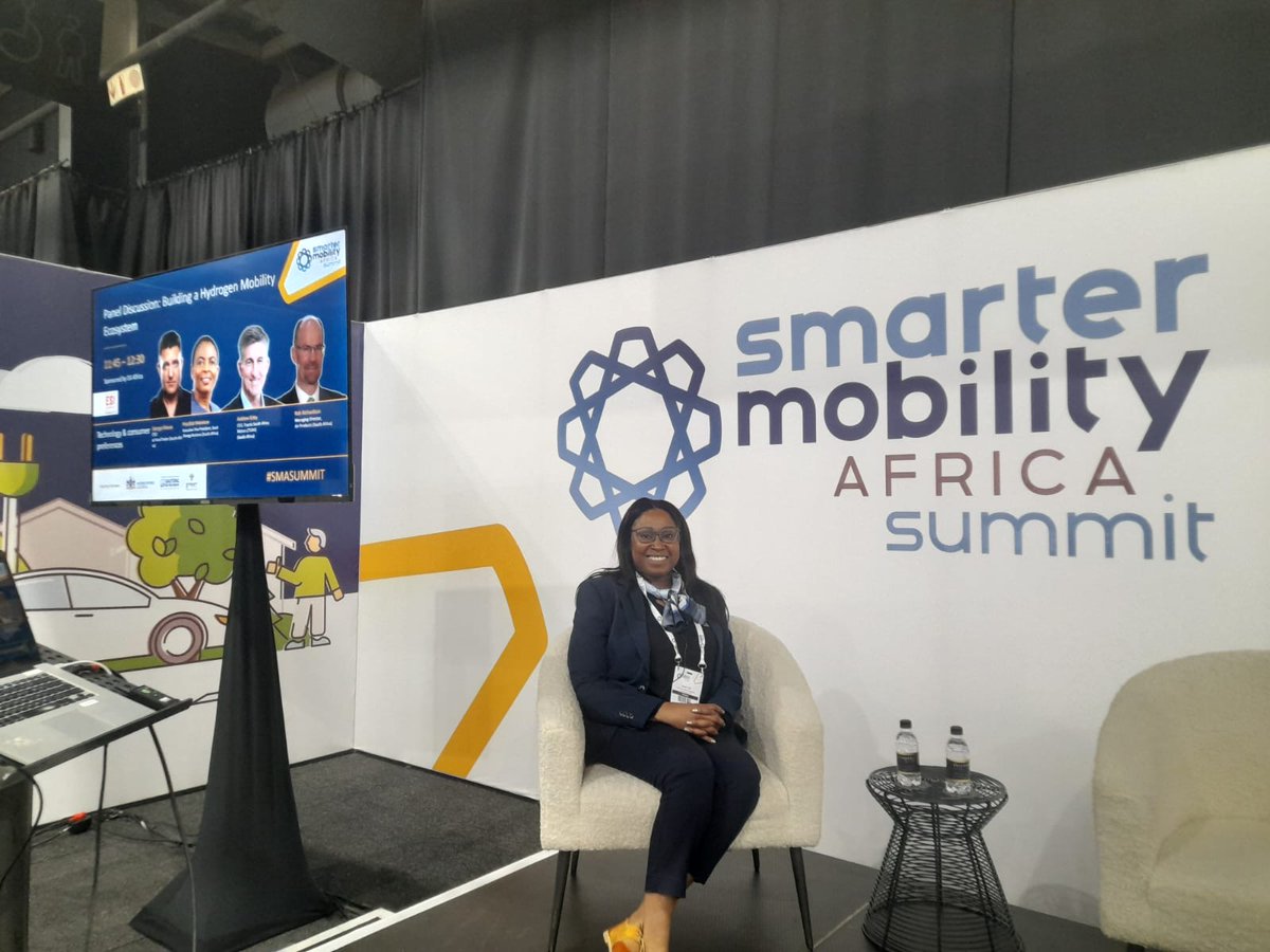 uYiloZA's tweet photo. uYilo Acting Director @Edem_Foli is Stage Chair at Smarter Mobility Africa today on Stage 1, covering "NEVs and Battery Technology".
#uYilo #EV #ElectricVehicle #ElectricCar #eMobility #NEV #BatteryTechnology #battery #SmarterMobility @smaforall
https://t.co/pIEog7efAY https://t.co/WpO315eVdj