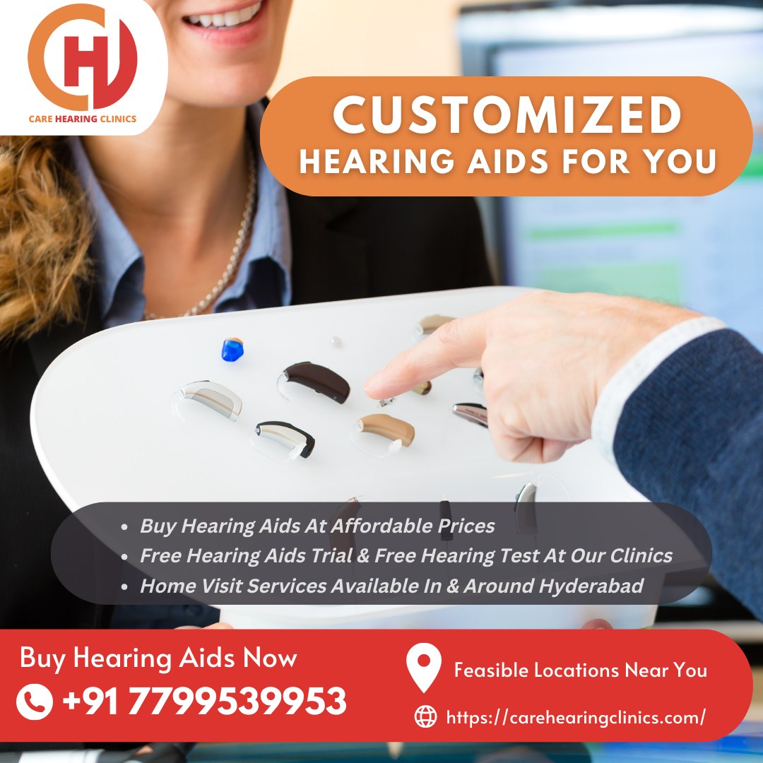 #CustomizedHearingAids #TailoredForYou #ExpertHearingCare #ClearSound #FreeHearingTest #HearingAidsTrial #HomeVisitServices #CareHearingClinics #HearingSolutions #HearingHealth #HearingLoss #HearingCare #ExpertHearingCare #TopNotchService #ClearHearing #PersonalizedHearingAids