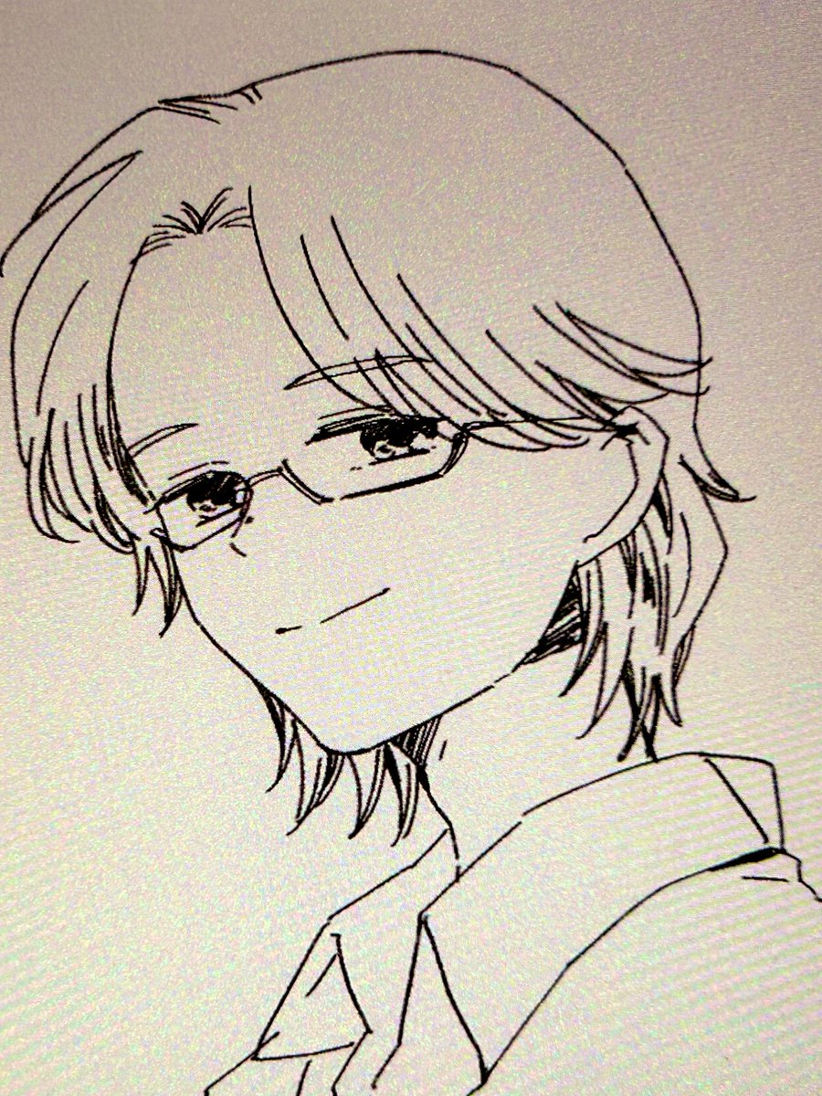 眠気に負けて絵が描けない…

これは昨日👓の日だったっぽいので過去好きだった👓キャラ考えていたけど思いつかずとりあえず楽俊は眼鏡が似合うよねという結論に至った結果の楽俊 