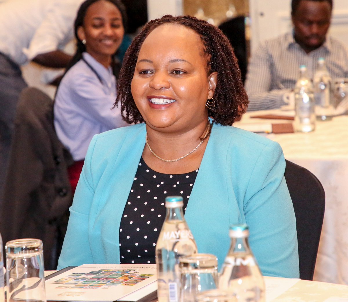 MjengoKE's tweet photo. Governor Anne Waiguru champions the vital role of youths and sports in our nation's progress. Her dedication to youth empowerment and a fitter, brighter future makes her leadership as #ChairCOG truly impactful. @AnneWaiguru https://t.co/VadtA859FS