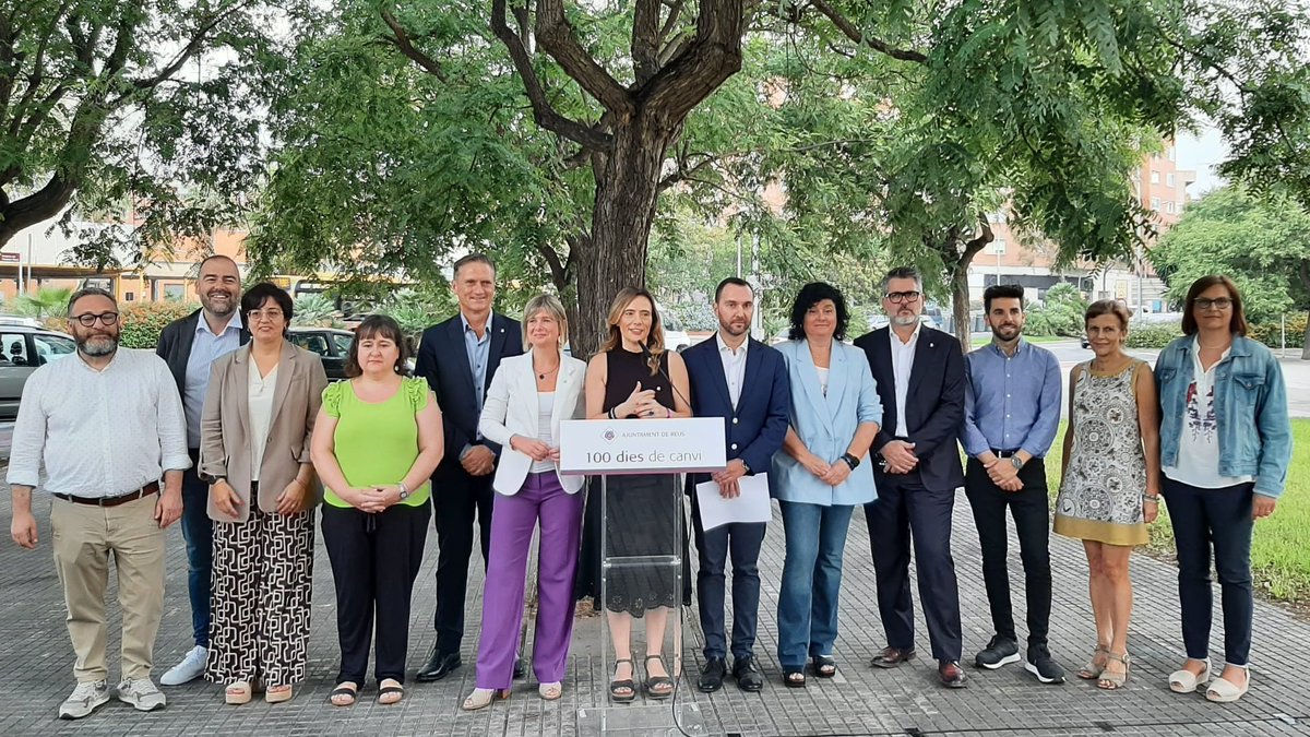 El Govern de Reus fa balanç de “100 dies de canvi i escolta activa”: persones, empreses i ciutat verda reus.cat/noticia/el-gov…