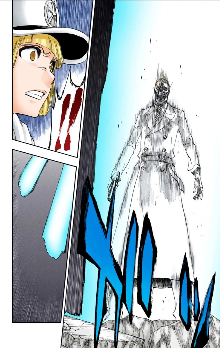 DBWUDE's tweet photo. Damn the anime changed up a lot. They delayed Fraud Zeroβs demise by one episode π #DBLEACH https://t.co/JSuKWOUlKh