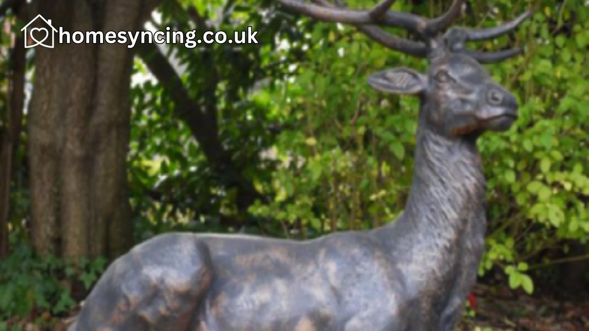 'An army of lions commanded by a deer will never be an army of lions.'
- Napoleon Bonaparte.

Find Stanley or his brother Stephen at homesyncing.co.uk or click on the tags in the image! 🦌

#deer #stag #gardenstatues #statues #garden #gardens #parkland #statuesforthegarden