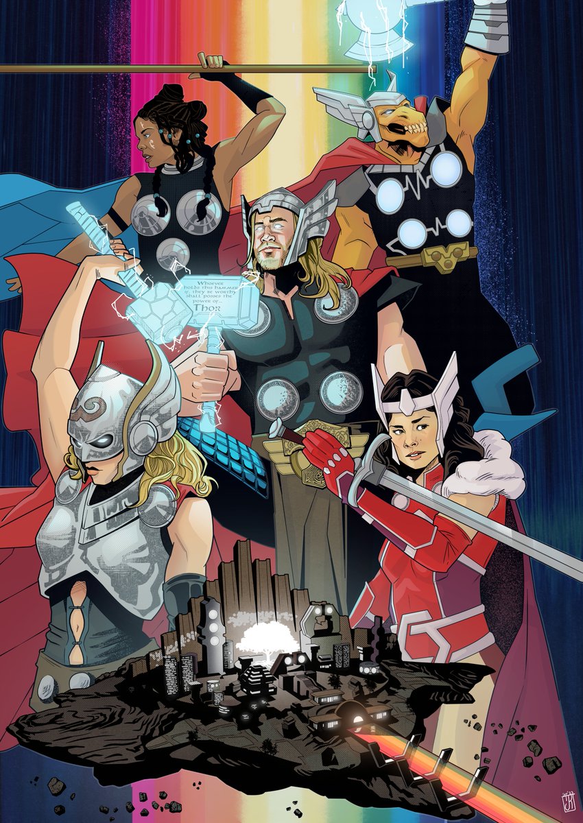 JonahKensett's tweet image. &apos;Tales of Asgard&apos;

@MarvelUK @Marvel #Thor #Asgard #MightyThor #JaneFoster #JaneFosterThor #Valkarie #BetaRayBill #Marvelcomics