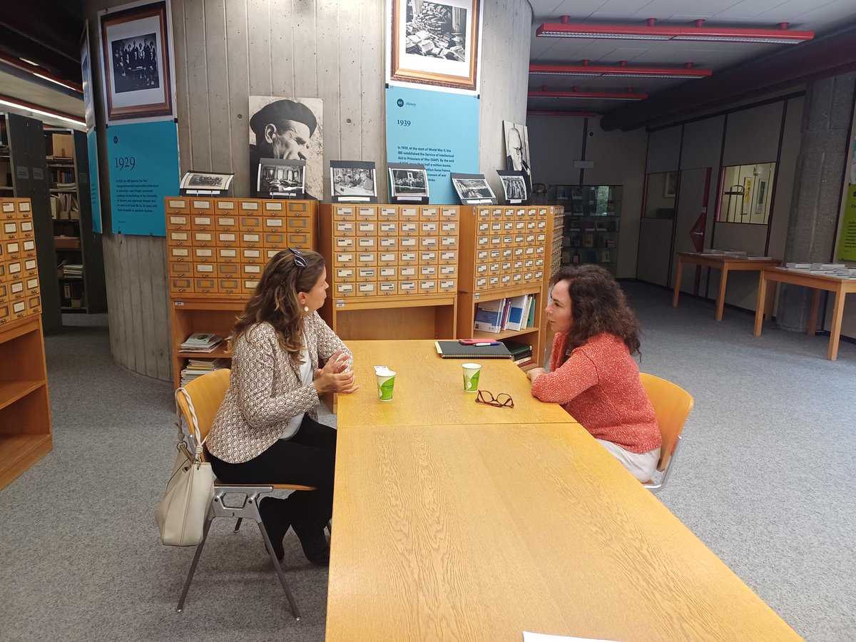 A huge pleasure to have Dr. Rita Locatelli <a href="/locatellirita/">Rita Locatelli</a> visit the <a href="/IBE_UNESCO/">UNESCO-IBE</a> Doc Center! We look forward to working together with her &amp; <a href="/Unicatt/">Università Cattolica</a> <a href="/UNESCO/">UNESCO 🏛️ #Education #Sciences #Culture 🇺🇳</a> Chair in Education for Human Development &amp; Solidarity among Peoples to explore the richness &amp; beauty of our collections.