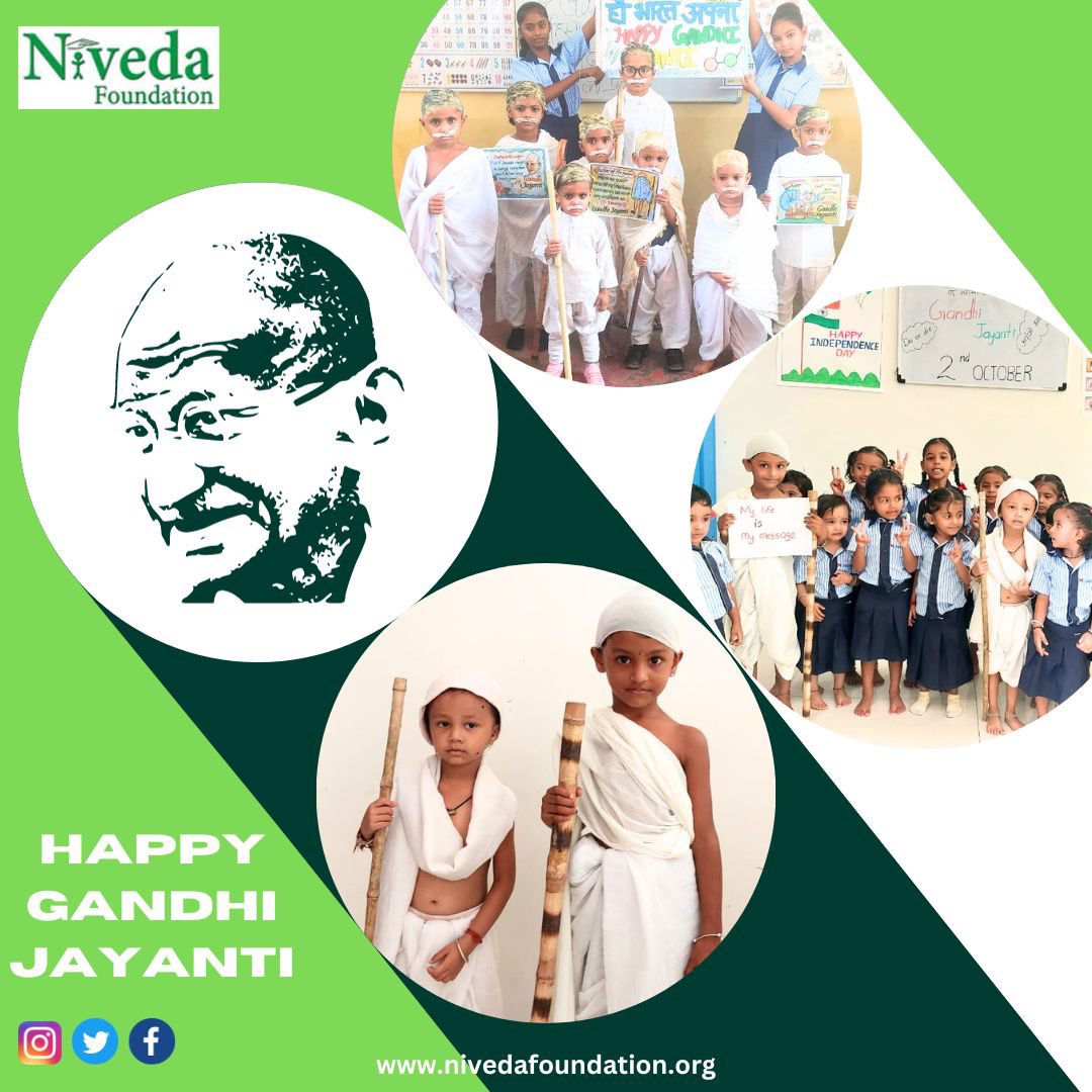 niveda_ngo's tweet photo. Gandhi Jayanti Celebration across our Centres..with activities like Poster Making, Colouring, and a
cleanliness drive with an agenda to turn the vision of a pristine and green nation into a reality.

#AmritMahotsav #mahilaayogup #MinistryWCD #NitiAyog @noida_authority @CeoNoida https://t.co/Ui2tPqVE8c